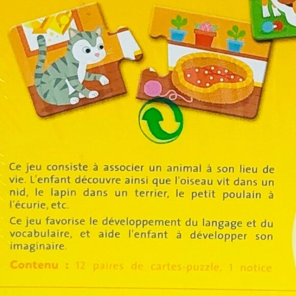 New Sealed Ravensburger Game Jeu Où vivent-ils ? (Where do they live?) French - Picture 11 of 13